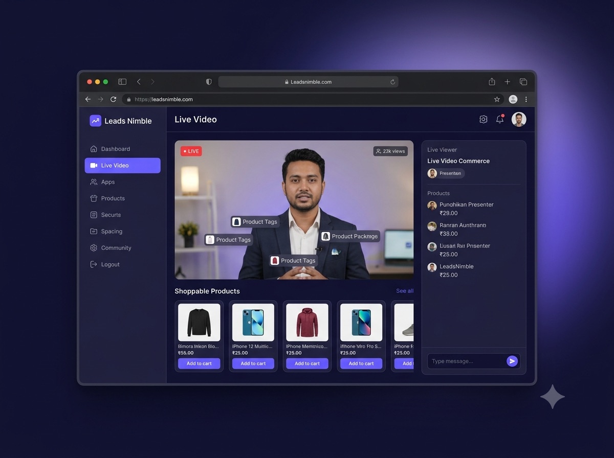 Live Studio — Live Video Commerce