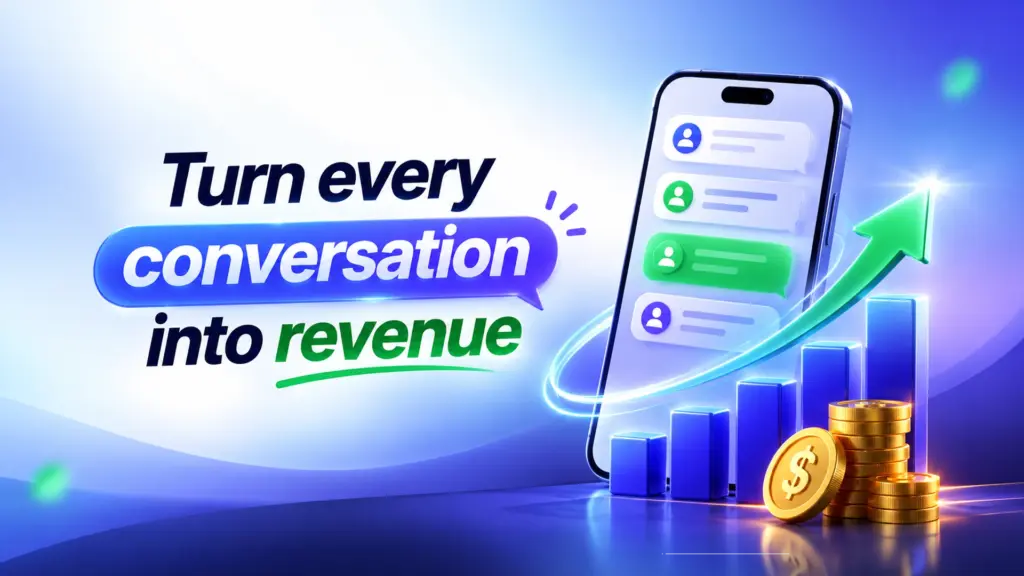 Turn every conversation into revenue