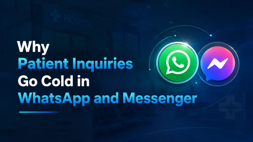 Why Patient Inquiries Go Cold in WhatsApp and Messenger